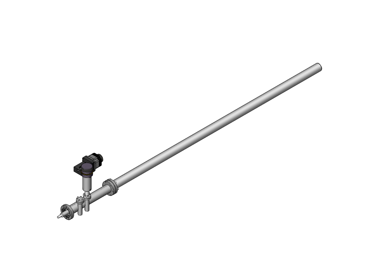 RPL-0.75-50 MS-W RPL Series Rack And Pinion Linear Mechanical Feedthroughs Electron Beam Gun Manipulation Motion Sample Handling